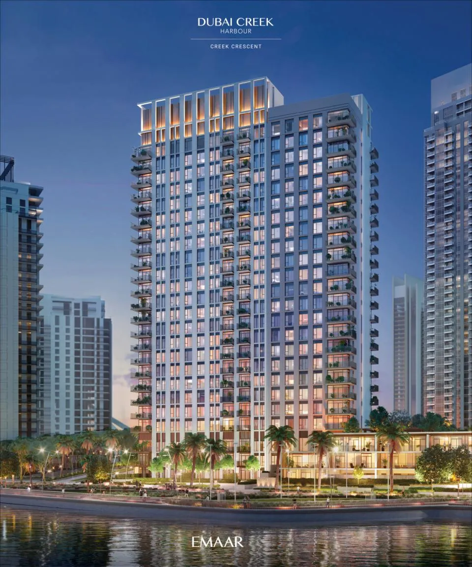Vue du programme Creek Crescent by Emaar
