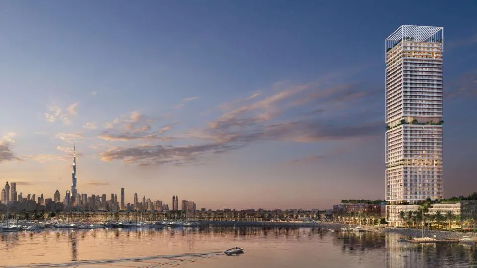 Vue du programme Dubai Maritime City - Beyond