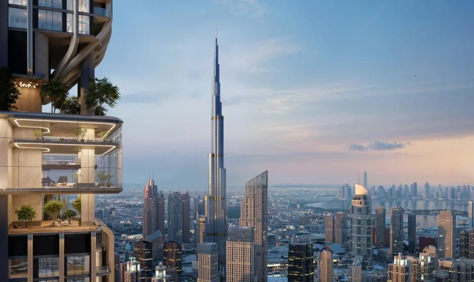 Vue du programme DWTN Residences