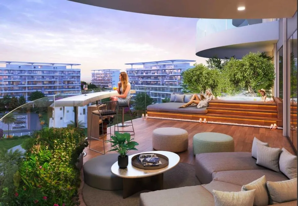 Vue du programme Lagoon Views by DAMAC