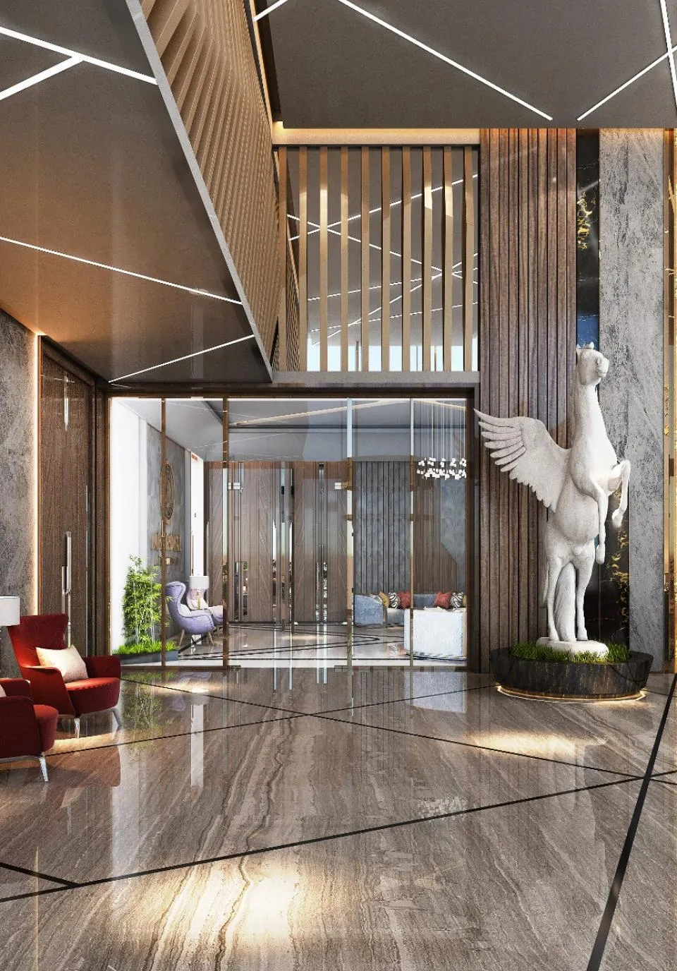Vue du programme MAG MBL Royal Residence