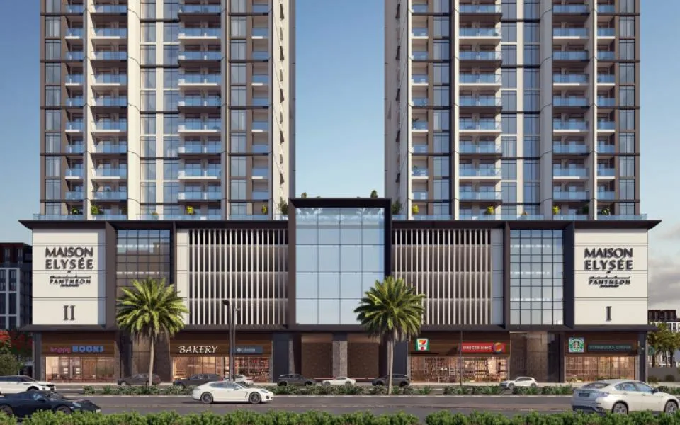 Vue du programme Maison Elysee by Pantheon Developments