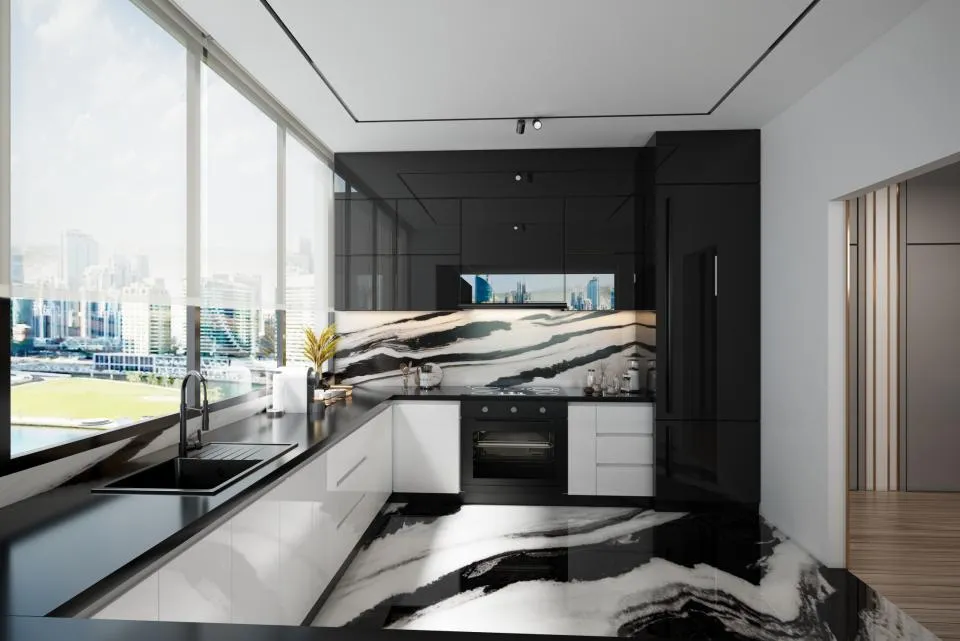 Vue du programme Trillionaire Residences By Binghatti